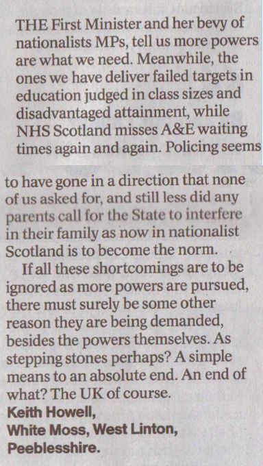 A simple means to an absolute end - The Herald 16th May 2015