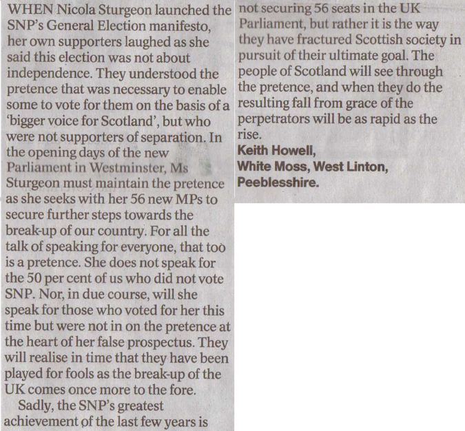 The Herald, 12th May’15